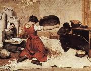 Gustave Courbet Griddle paddy oil on canvas